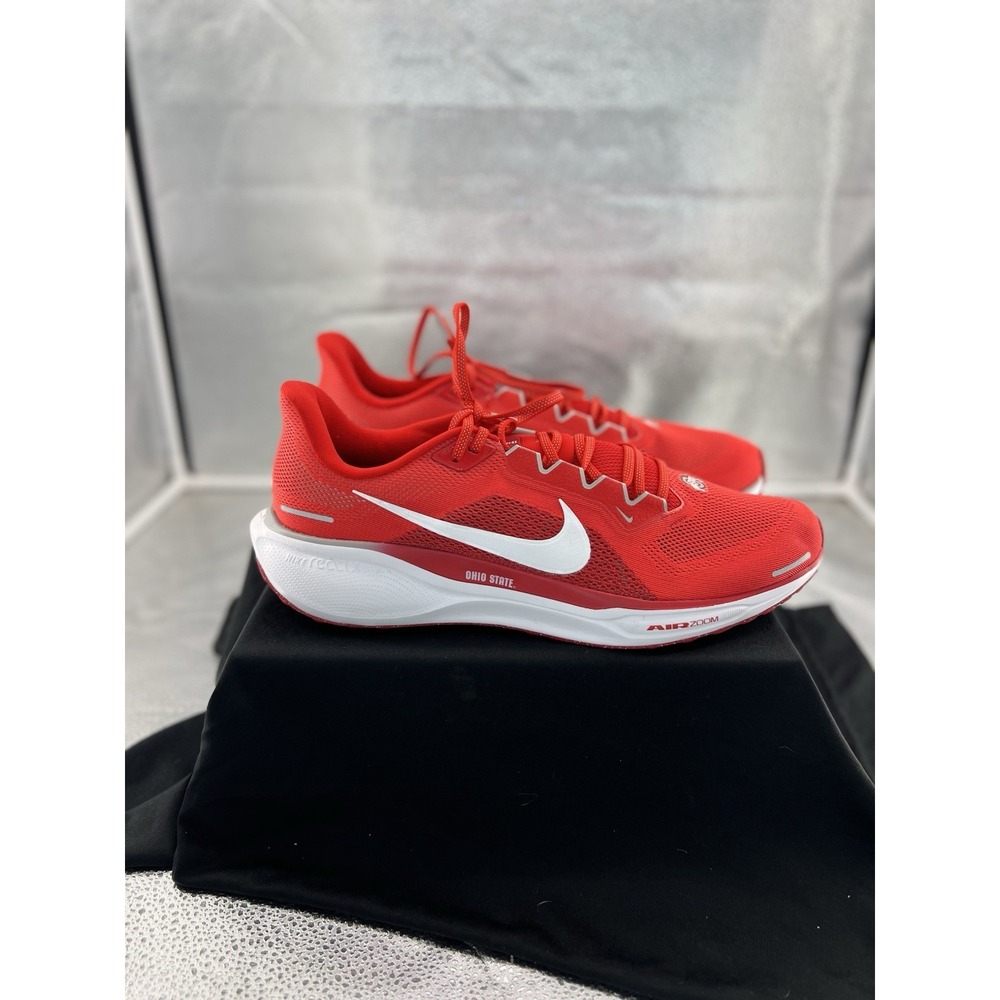 Nike Air Zoom Pegasus 41 Ohio State Buckeyes Red Mens Sz 15